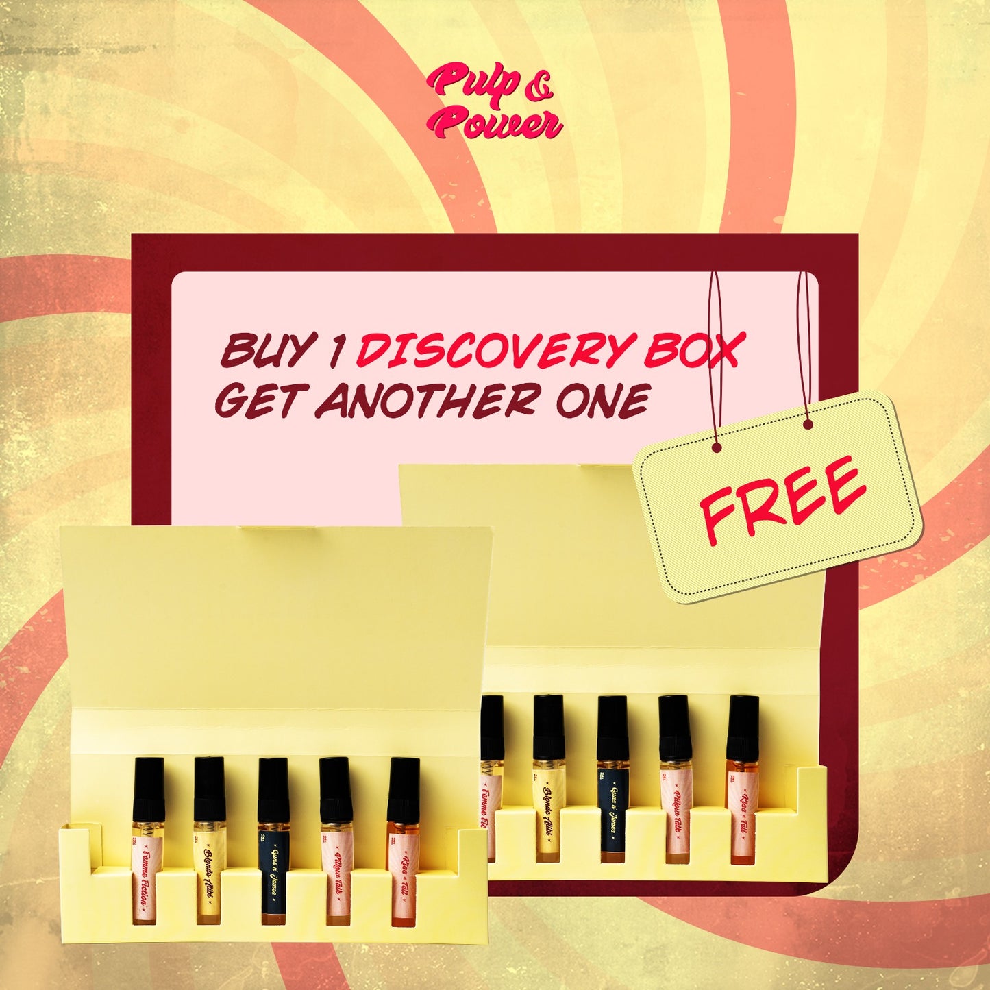 Buy 1 Discovery Box → FREE Discovery Box