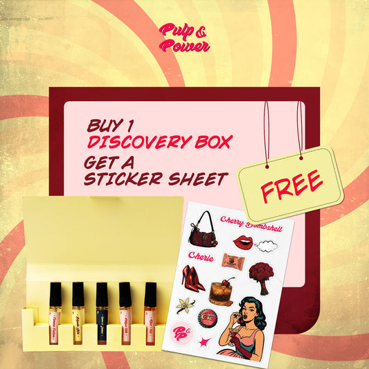 Buy 1 Discovery Box → FREE Sticker Sheet
