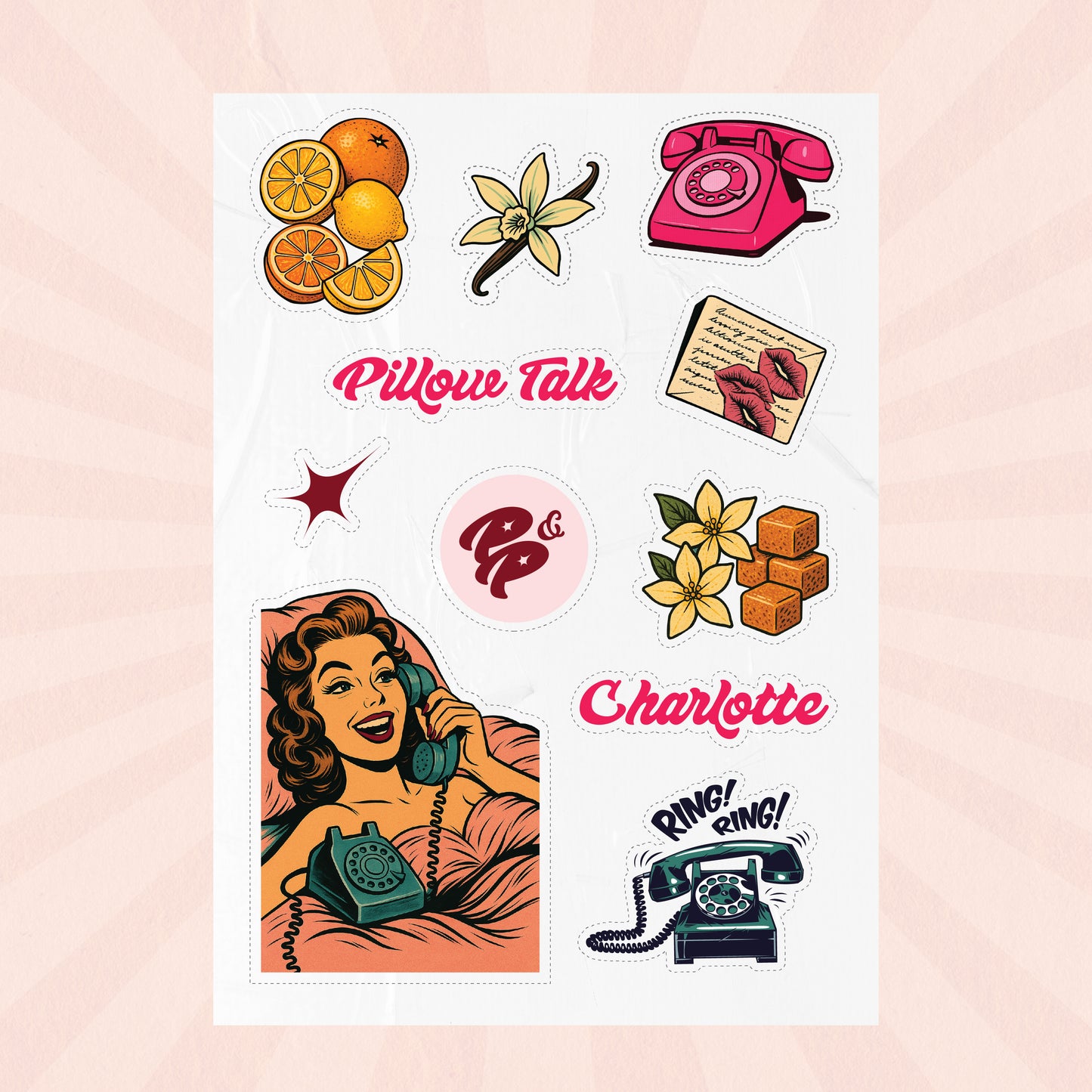 The Charlotte Stickers