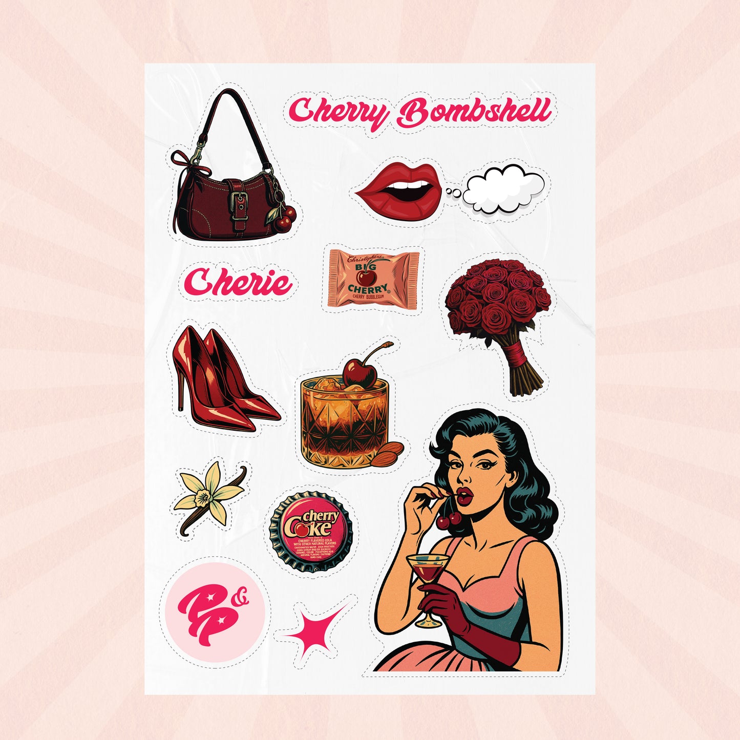 The Cherie Sticker
